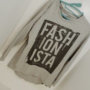 2/$30 Jacqueline de Yong High-Low Long sleeve top